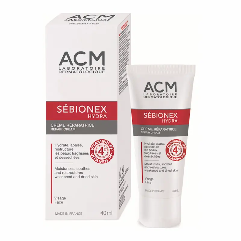 ACM Sebionex Hydra cremă reparatoare 40 ml pentru piele fragilizată și uscată