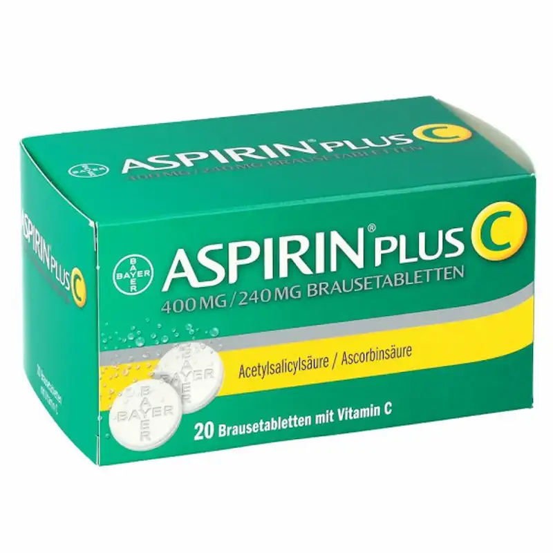 Aspirin Plus C 400 mg/240 mg 20 Comprimate Efervescente