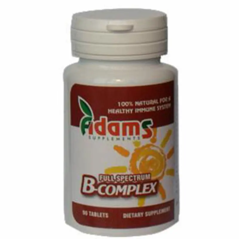 B Complex 30 comprimate Adams Vision