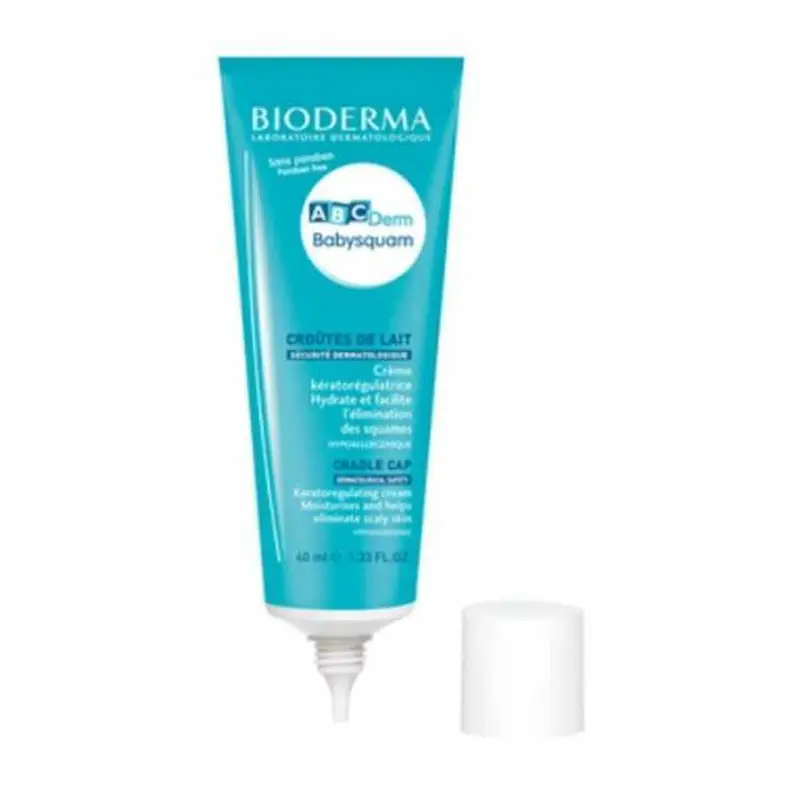 Bioderma ABCDerm Babysquam cremă 40 ml pentru scuame și cruste de lapte la bebeluși