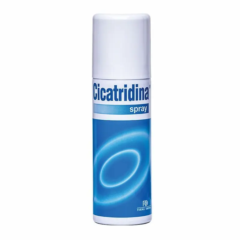 Cicatridina Spray Farma-Derma 125 ml cu acid hialuronic pentru îngrijirea pielii lezate