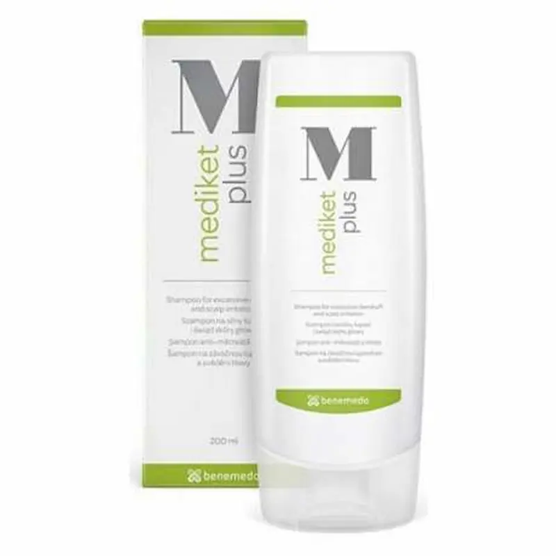 Mediket Plus șampon antimătreață pentru scalp iritat 200ml Benemedo