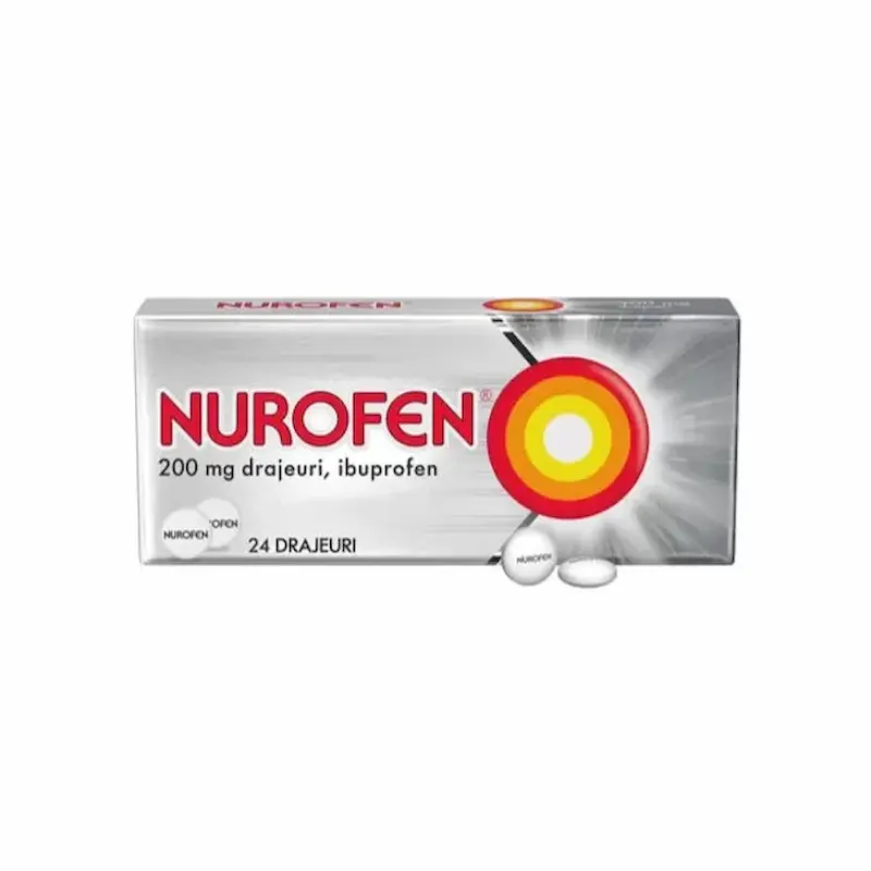 Nurofen 200mg 24 drajeuri Reckitt Benckiser