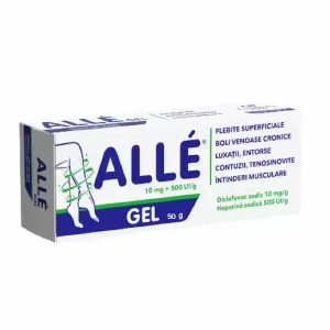 ALLE Gel pentru afecțiuni venoase și traumatisme 50g Fiterman