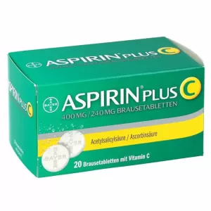 Aspirin Plus C 400 mg/240 mg 20 Comprimate Efervescente