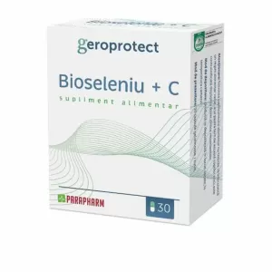 Bioseleniu + Vitamina C Parapharm 30 capsule cu seleniu pentru imunitate și protecție antioxidantă