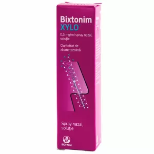 Bixtonim XYLO 0,5 mg/ml Spray Nazal 10 ml pentru congestie nazală la copii