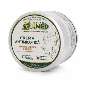 Cremă antimicotică xMed pentru micoza unghiei, recipient 30 ml