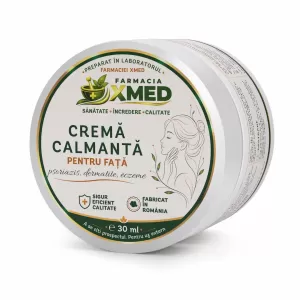 Cremă calmantă pentru față – psoriazis, dermatite și eczeme xMed, 30 ml