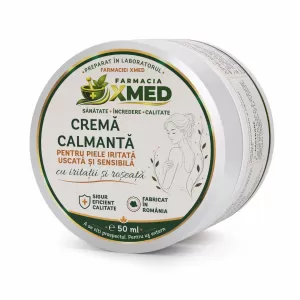 Cremă calmantă pentru piele iritată, uscată și sensibilă xMed, recipient 50 ml