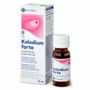Kolodium Forte Soluție pentru Negi și Bătături 10 ml Bio Synergie pentru piele îngroșată
