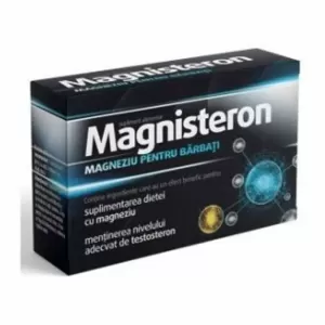 Magnisteron Aflofarm 30 comprimate cu magneziu, zinc, vitamina B6 și extract de Macă pentru bărbați
