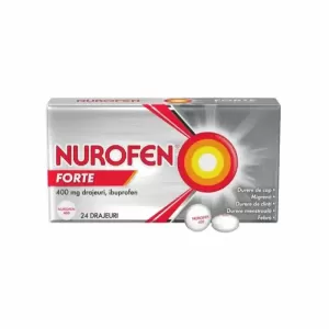 Nurofen Forte 400mg 24 drajeuri Reckitt Benckiser