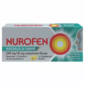 Nurofen Răceală și Gripă 24 Comprimate Filmate