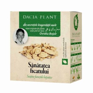Sănătatea Ficatului Ceai pentru Susținerea Funcției Hepatice 50g Dacia Plant