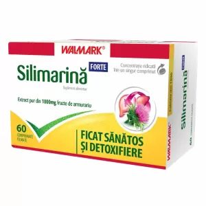 Silimarina Forte 1000 mg Walmark 60 comprimate cu extract de armurariu