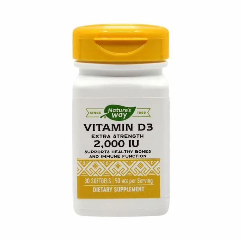 Secom Vitamina D3 2000 UI 30 capsule moi cu colecalciferol din sursă naturală pentru imunitate oase și mușchi
