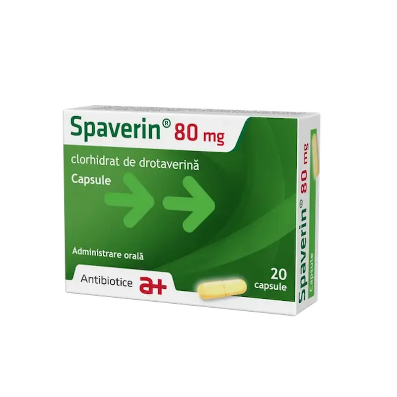 Spaverin 80 mg 20 Capsule